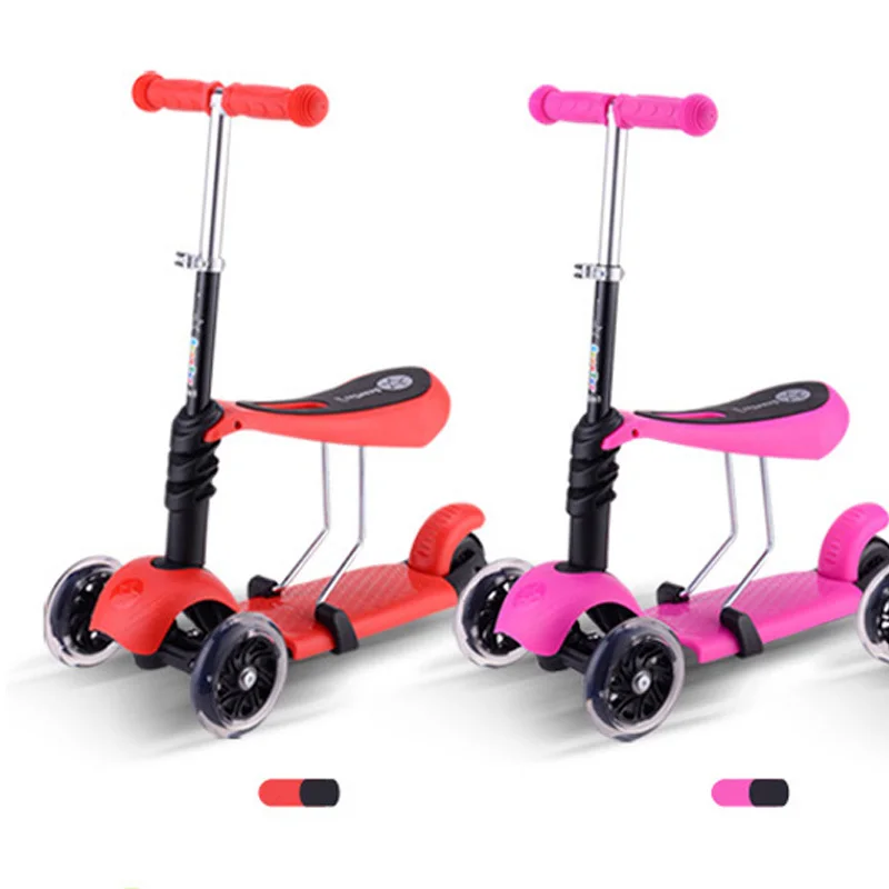 Children's gift pro scooters three baby walker can sit