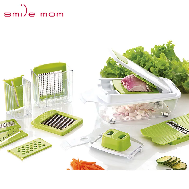 Smile Mom 4 In 1 Multi Food Processor Mixing & Separator Egg - Salad Spinner  - Manual Vegetable Chopper - Buy Smile Mom 4 In 1 Multi Food Processor  Mixing & Separator