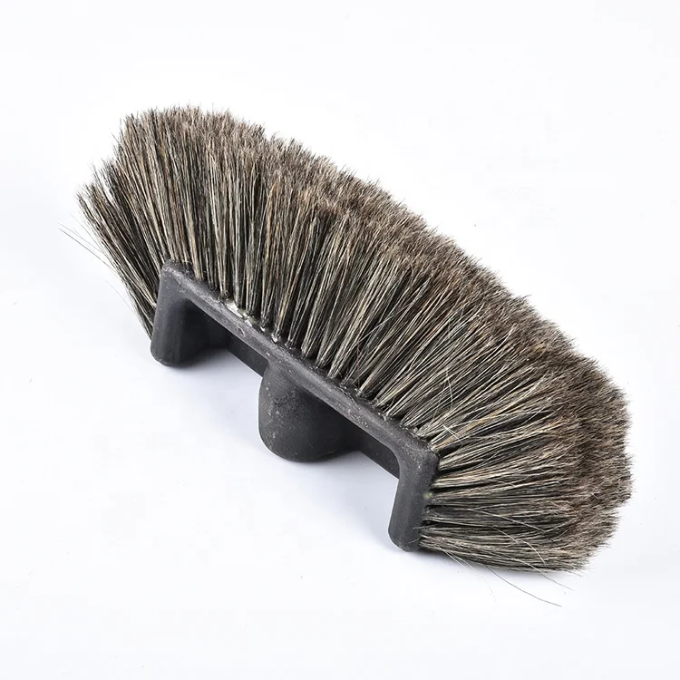 
High quality detailing cleaning hog hair car wash brush 