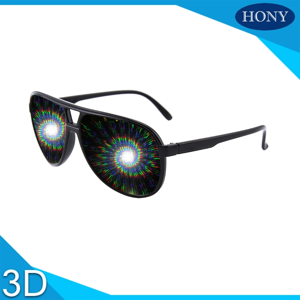 electric mile diffraction glasses