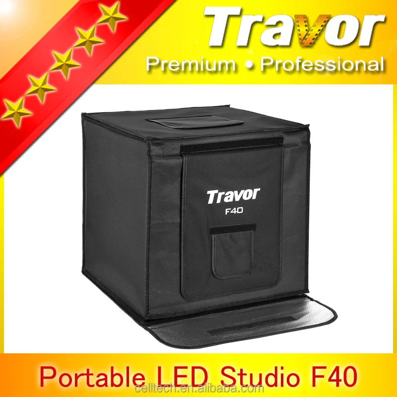 Simple and fast folding Led Box/Studio F40 with Travor brand