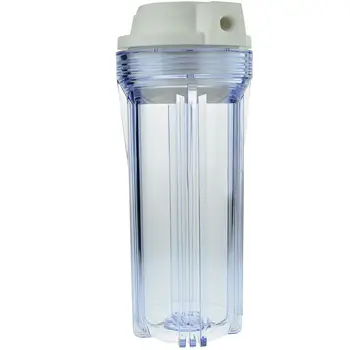 10 inch water filter housing clear