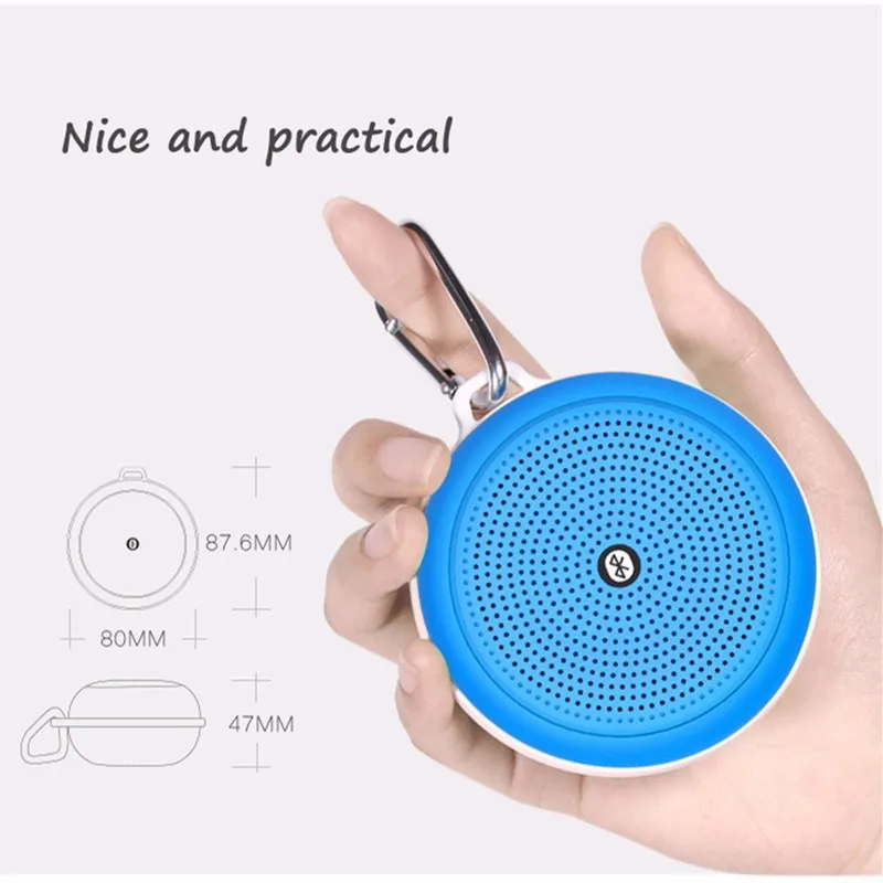 Hot Selling Colorful y3 Mini Music Wireless Blue tooth Portable usb shower Speaker - ANKUX.COM