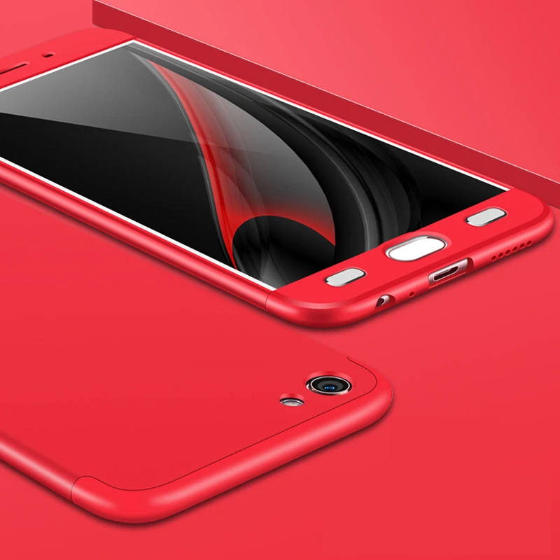 2018 hot sell 360 cover Removable 3in1 Hard PC Shield Back Cover Case for Vivo X9 phone cases