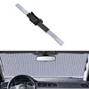 New Upgraded Car Windshield Sun Shade Automatic Retractable Front Windshield Sun Visor Sunscreen Insulation Sun Shield