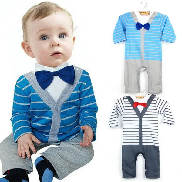 baby boy clothes with bow tie