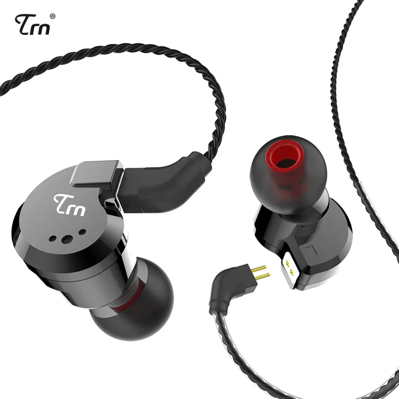 

TRN V80 2DD+2BA Hybrid In Ear Earphone HIFI DJ Monitor Running Sport Earphone Earplug Headset With 2PIN Detachable TRN V20/V60, N/a