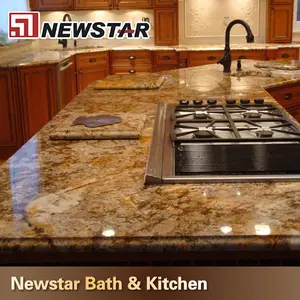 Buy Chinese Polished Golden Persa Granite Kitchen In China On