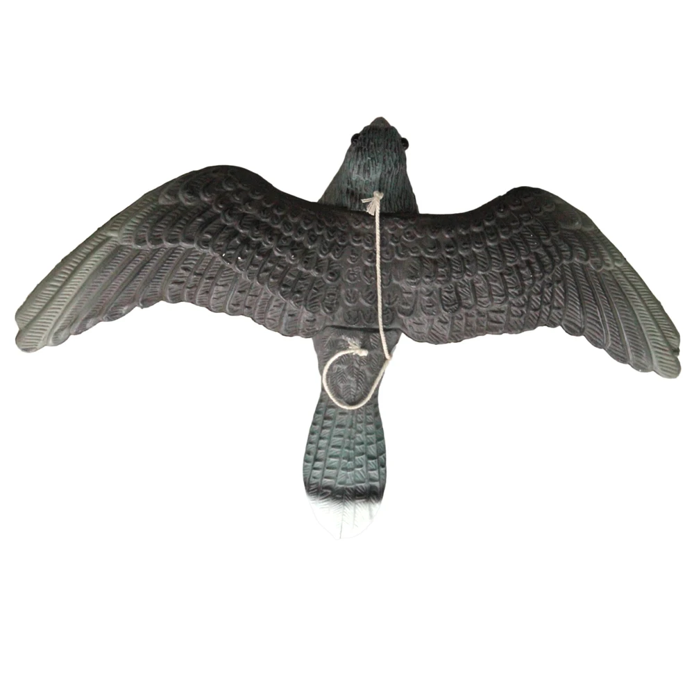 

Hunting Birds Decoys Flying Hawk Bird Scare Motionless Garden Plastic Snow Decoy Pest Control Care Deter Scarer Wholesale, As picture