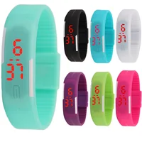 

Fashion Luminous Color LED Bracelet Watch Fashion Touch Children's Student Gift Electronic Wrist Watch