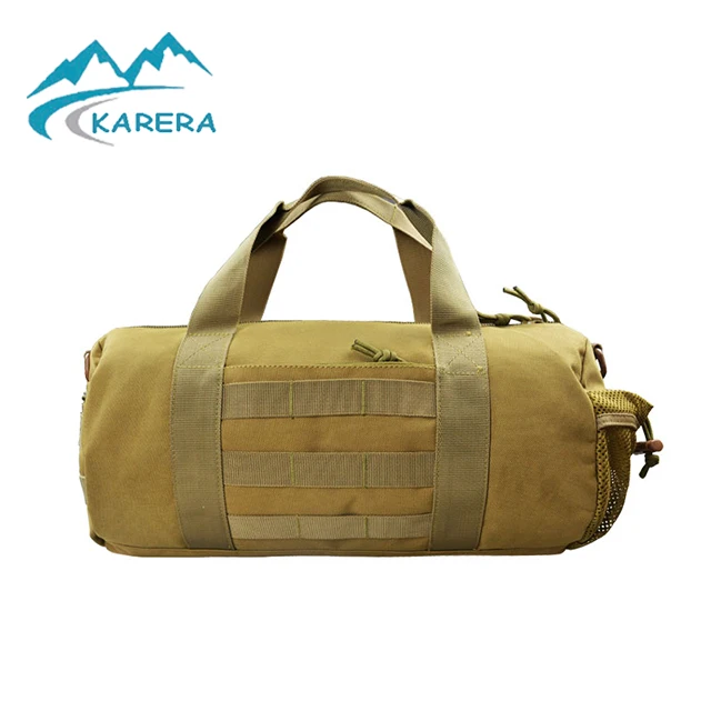 

New large capacity man travel bag mountaineering backpack canvas bucket sport duffle bags, Khaki