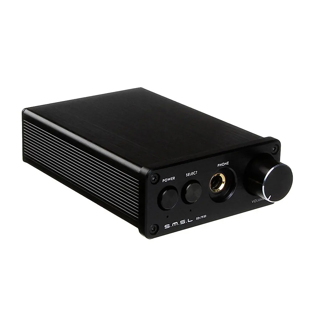 input amp headphone smsl optical dac sd decoder dir9001 coaxial opa2134