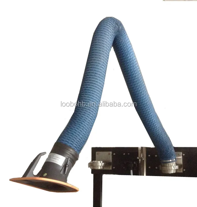 
High quality self supporting flexible hoses/welding fume extraction arm/fume collector hose  (60516806820)
