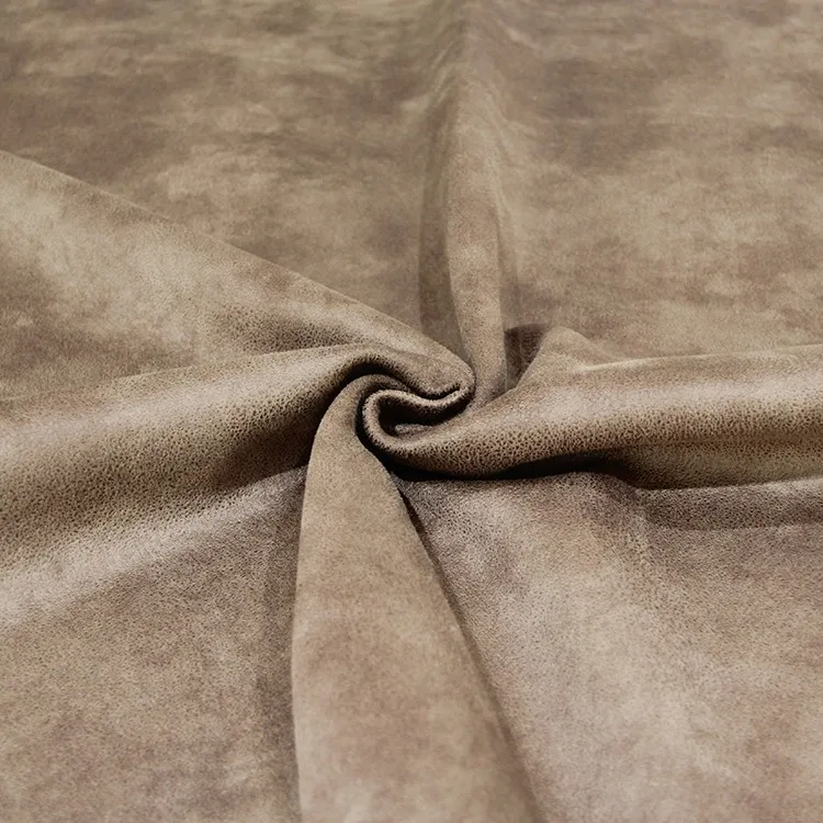 75d 经编绒面织物胶压花超细纤维绒面革装饰织物 - buy 聚酯超细纤维