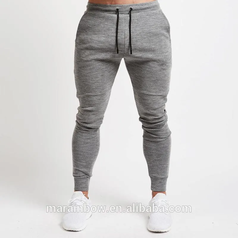 mens sweatpants grey cotton