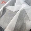 100% polyester double dot fusible tricot coat interlining