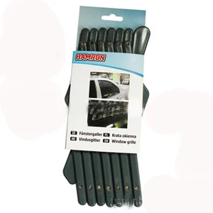 Image of Pet Dog Car Window Ventilation Safe Guard Mesh Vent Protective Fence Outdoor