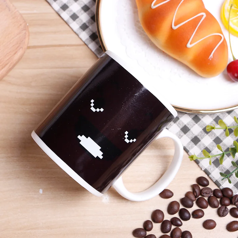 
personalized mug heat sensitive color changing coffee mugs 11oz sublimation mugs 