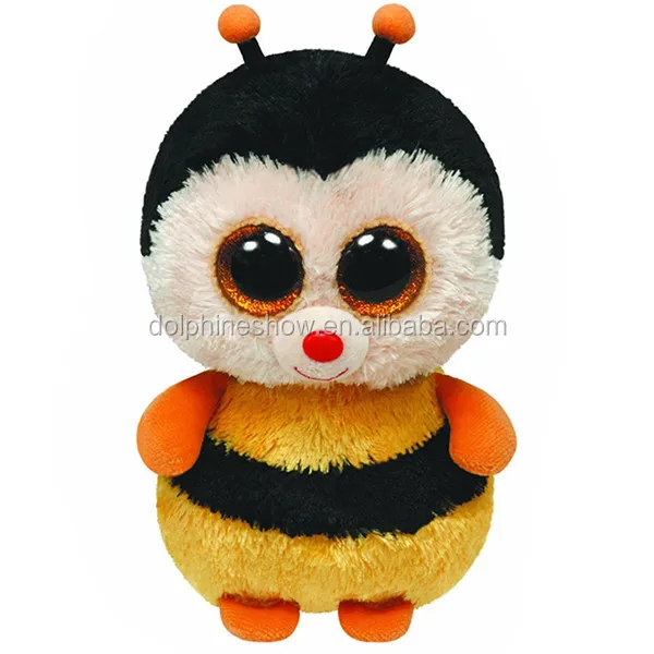 plush bee keychain