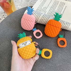Pineapple Silicone Case AirPods 1 & 2 Hook
