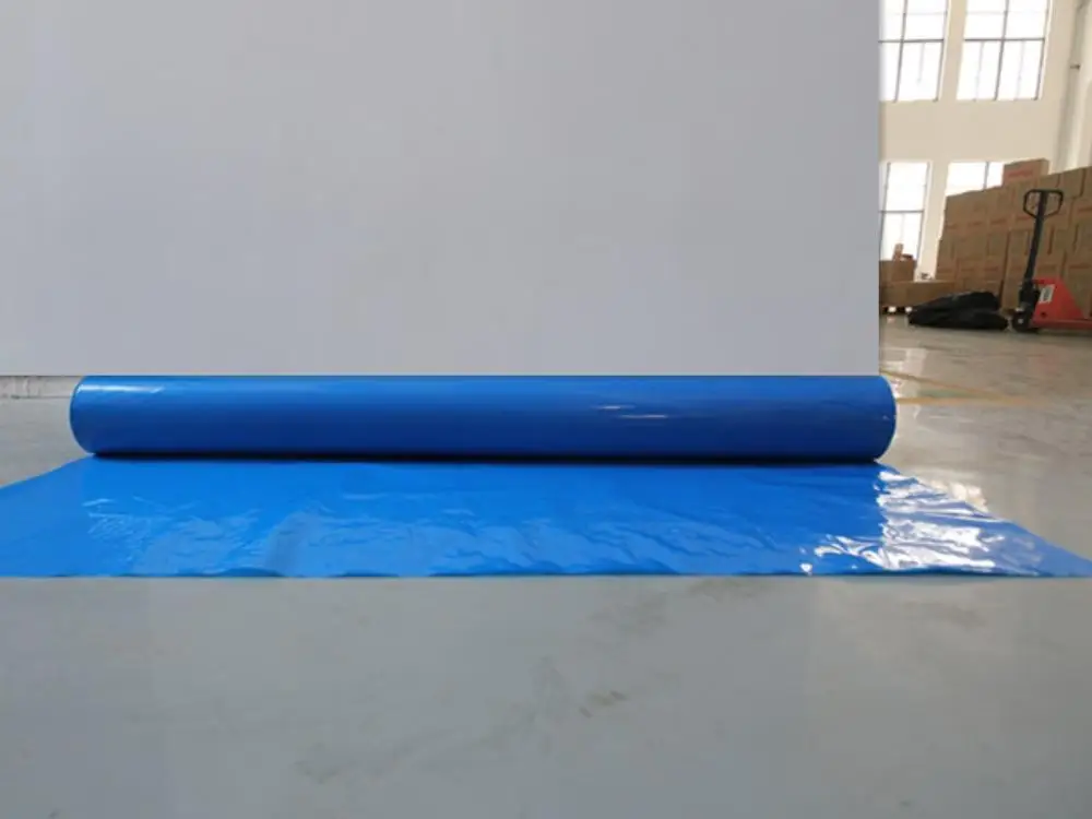 China factory blue hdpe film plastic roll on rolls, View hdpe film