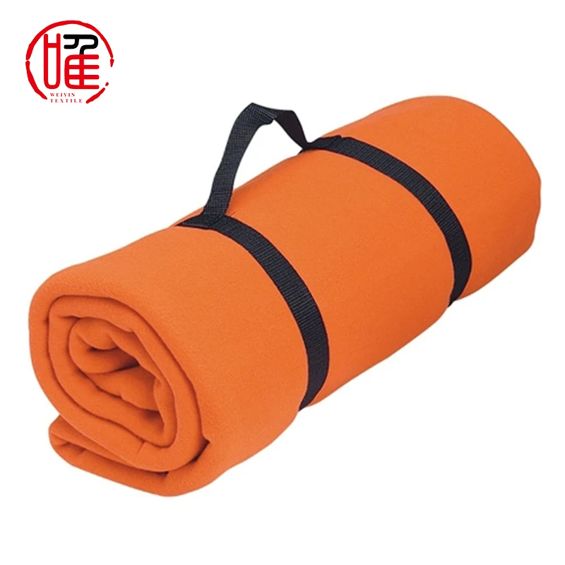 Rolled Up Travel Outdoor Airline Sports Blanket Stadium Blanket