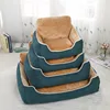 Stocked Luxury Dog Bed Rectangle Corn Dog Sofa Dog Lounge Sofa Bed for Small/Large/Medium Dogs Removable Cover Easy to Clean