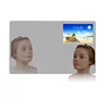 32inch Wall-mount 350nits Magic Mirror Player Digital Signage Display FHD LCD Advertising Player with I5 CPU 4G Memory 500HDD