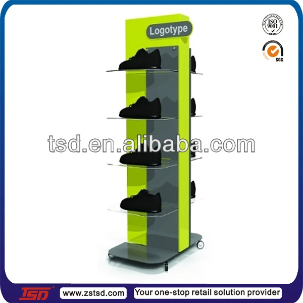 shoes floor stand
