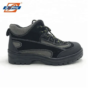 high ankle black labour sefty shoes 