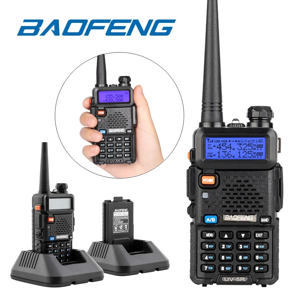 Baofeng Uv-5r Dual Band Uhf/vhf Radio System Set - Buy Audio System,Uhf ...