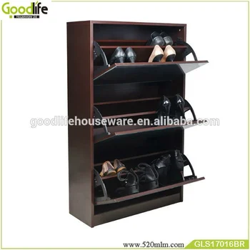 3 Tier Wooden Shelf Shoe Rack Closet Organizer Buy Shoe Rack Closet Organizer Wooden Dressing Mirror With Storage Modern Shoe Cabinet Product On Alibaba Com