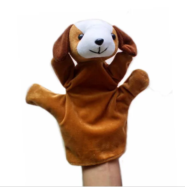 TOYMYTOY Marioneta de mano de peluche de juguete con muñecos de peluche mono 