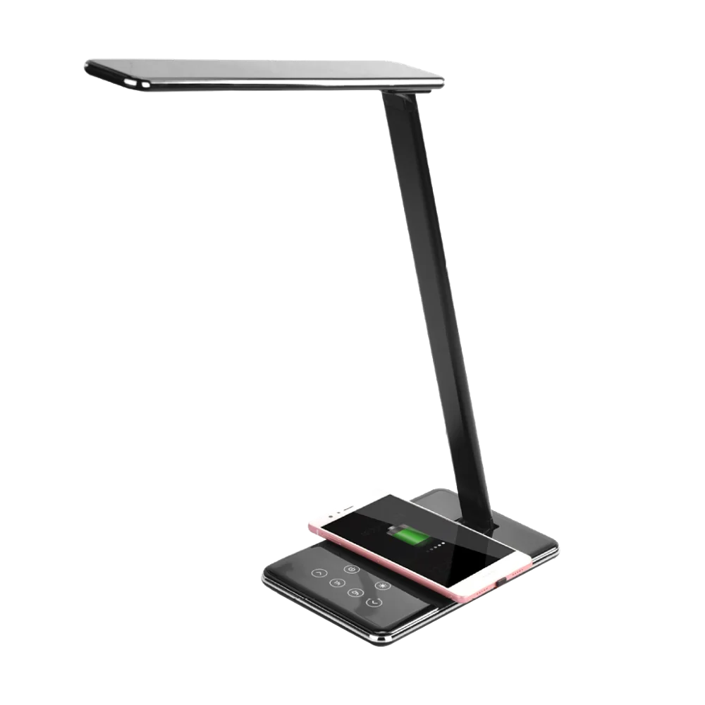 

LED Desk Lamp Wireless Charger Brightness Adjustable