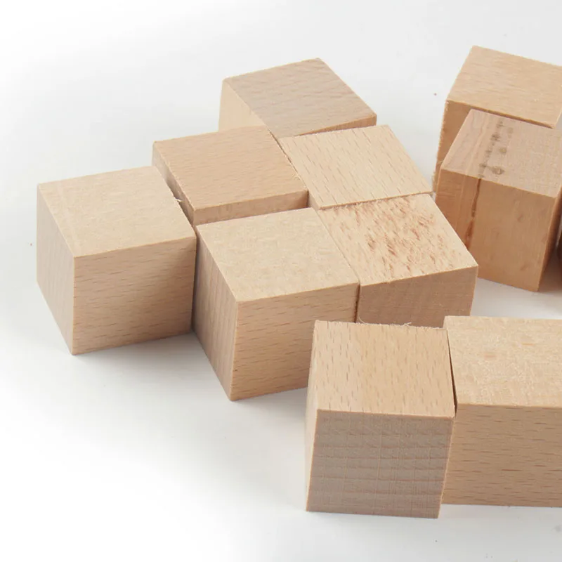 unfinished wooden blocks for crafts