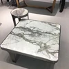 white marble big slab cut to size tiles 600x600 marble stone Tea table top