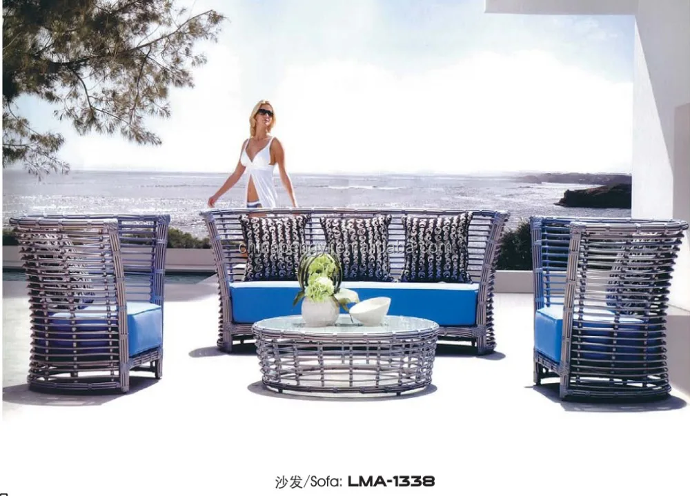 2016 Rattan Outdoor Wicker Furniture Bali Saigon Rattan Cube Garden
