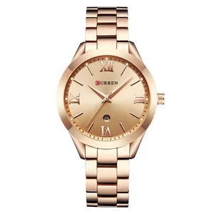 Fashion CURREN 9007 Women Quartz Watch With Date Display