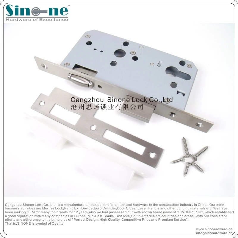 Stainless Steel Mortise Lock Deadbolt Lock Auto Deadbolt 5572d European High Safety Door Lock 8809