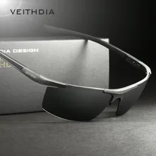 VEITHDIA Aluminum Magnesium font b Men s b font font b Sunglasses b font Polarized Coating