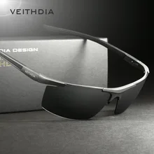 VEITHDIA Aluminum Magnesium Men’s Sunglasses Polarized Coating Mirror Sun Glasses oculos Male Eyewear Accessories For Men 6588