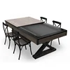 2018 new design 7ft function table dining pool table billiard table