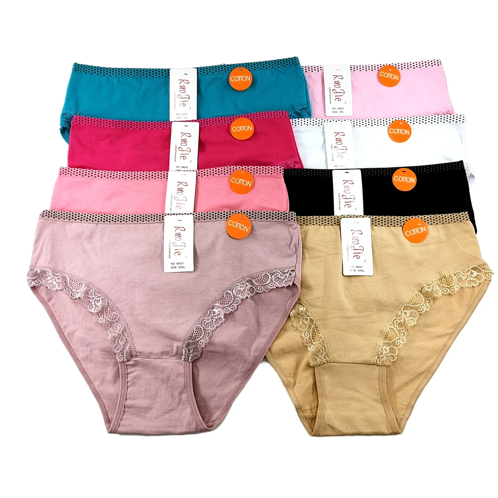 68001 Oem Factory Price Plus Size Underwear Indian Fats Girls Panties ...