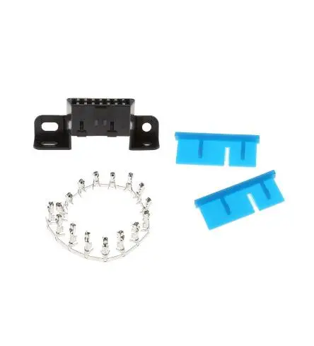 

16 Pin Female Wire Sockets Connector OBDII Car Auto Adapter OBD2 Universal