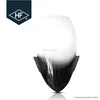 Black White Downtown 350 Windshield For Motorcycle 65*47cm