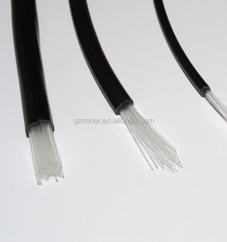 Fiber Optic Form CHINLY PMMA Plastic Optical Fiber Kit For LED Fiber Optic Light
