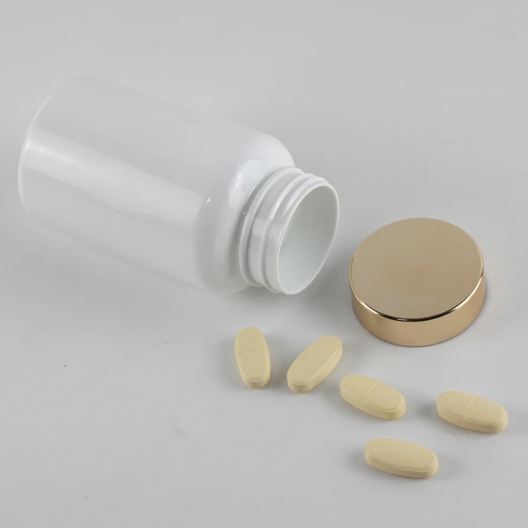 Verified Supplier 220 Cc White Plastic Capsule Bottle For Healthcare