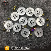 

DIAN ,18L Plastic Button Custom Logo Engraved Shirt Buttons