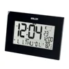BALDR Digital Atomic Desk Wall Alarm Clock with Thermometer & Calendar, Battery Operated, Auto Self Setting, Large Display