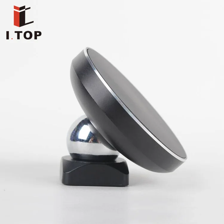 

Fast Wireless Car Charger Magnetic Charging Pad Car Mount on Dashboard and Air Vent Wireless Charger, Black